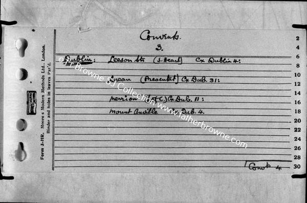 FR BROWNES INDEX